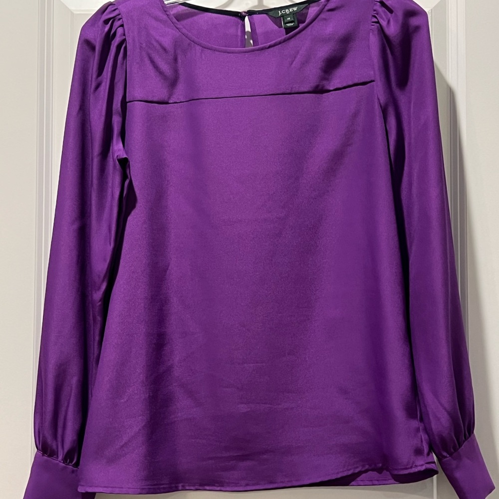 JCrew Purple Blouse -  Size XS